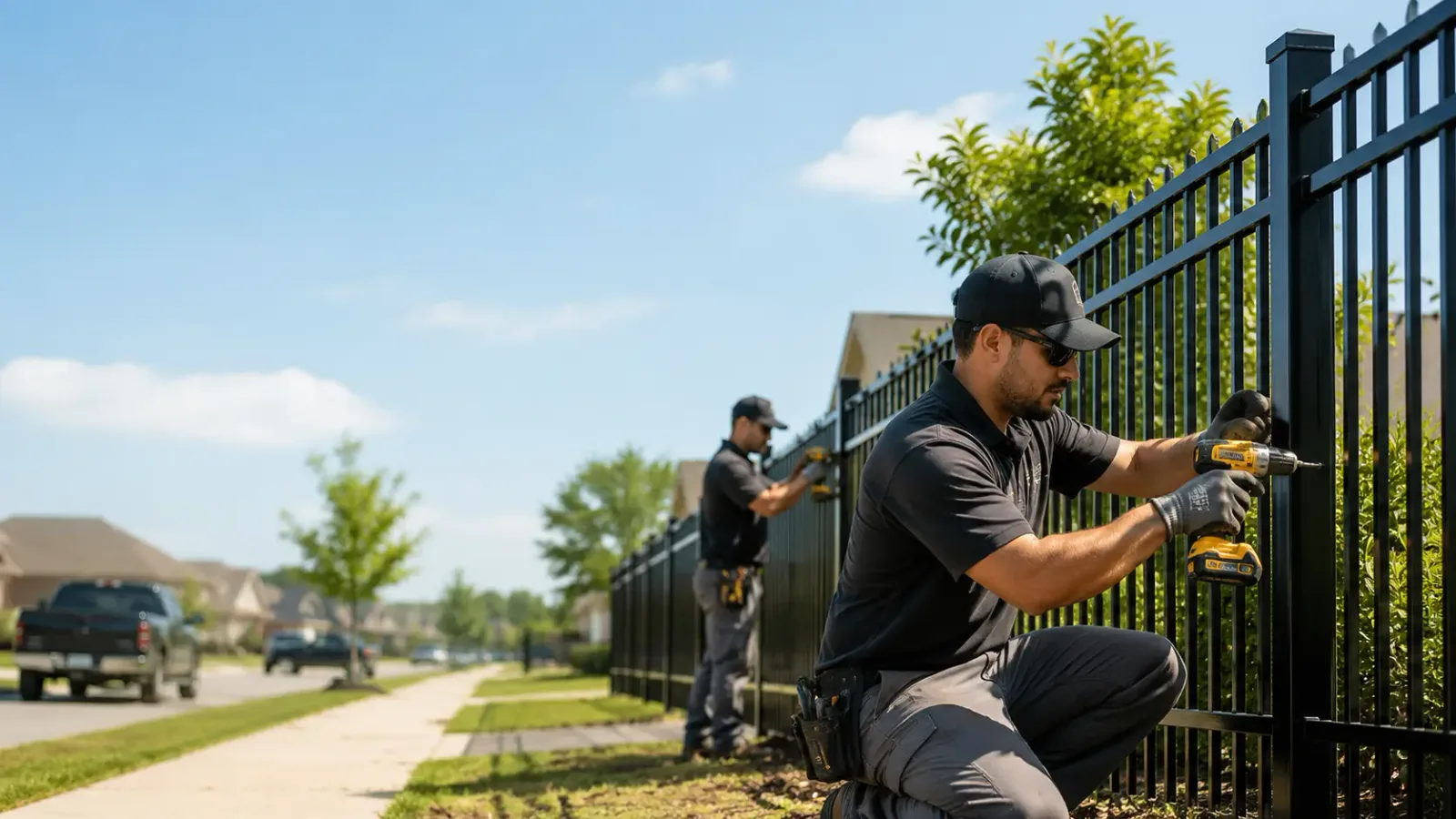 Metal Fence Installation in Guthrie Center, IA